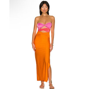 Baobab Ola Bubblegum Maxi Dress